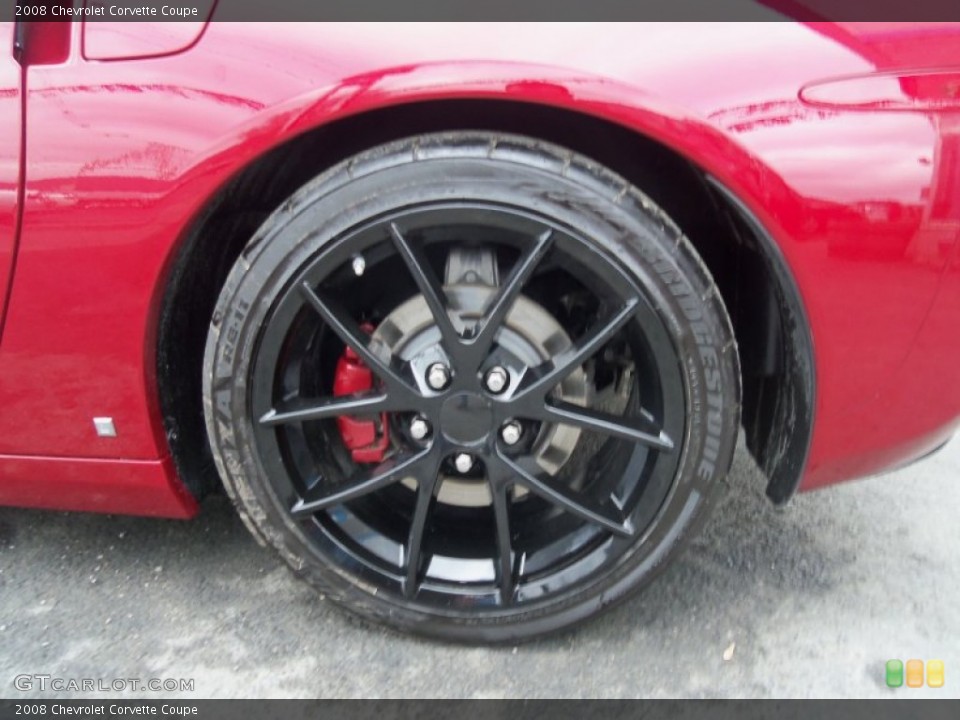2008 Chevrolet Corvette Coupe Wheel and Tire Photo #61090084