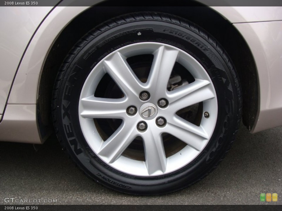 2008 Lexus ES 350 Wheel and Tire Photo #61090111