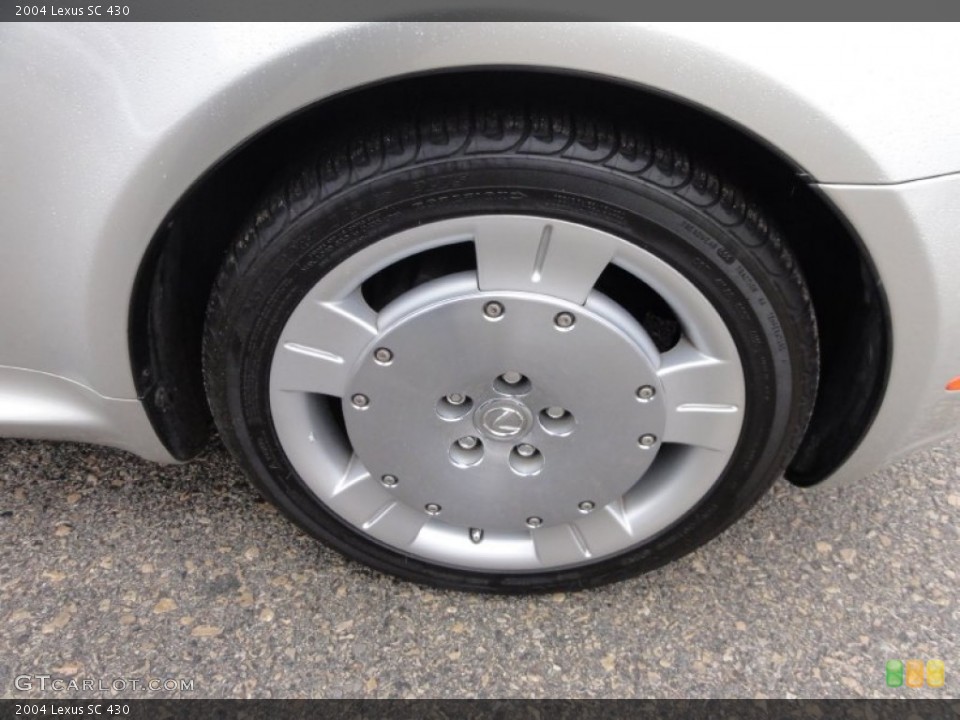 2004 Lexus SC 430 Wheel and Tire Photo #61096346