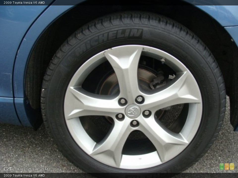 2009 Toyota Venza V6 AWD Wheel and Tire Photo #61099283