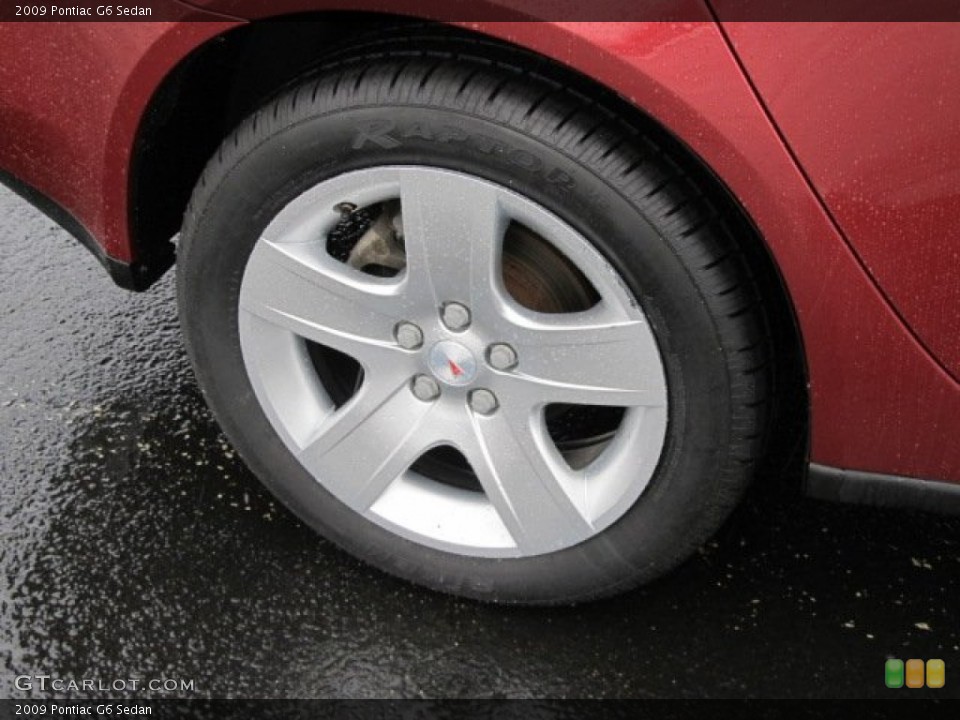 2009 Pontiac G6 Sedan Wheel and Tire Photo #61100936