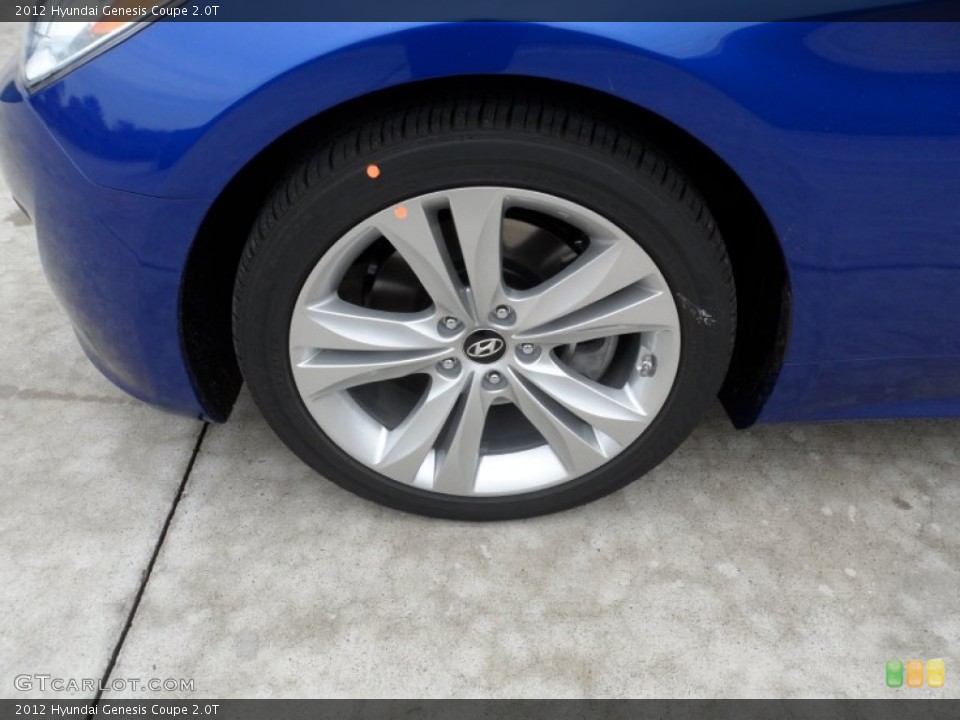 2012 Hyundai Genesis Coupe 2.0T Wheel and Tire Photo #61102622