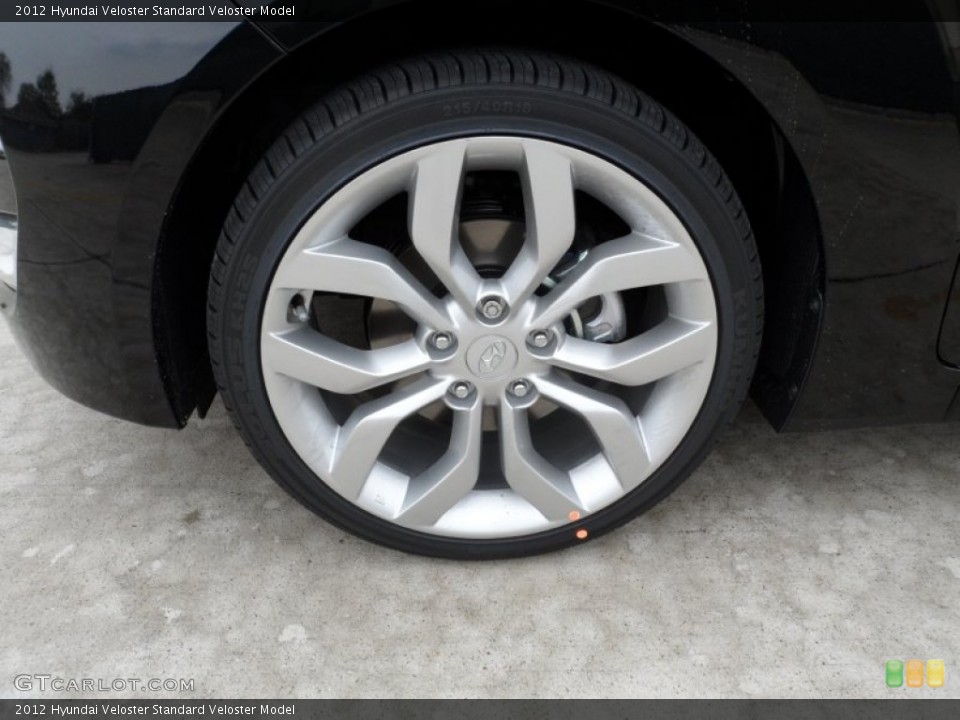 2012 Hyundai Veloster  Wheel and Tire Photo #61102917