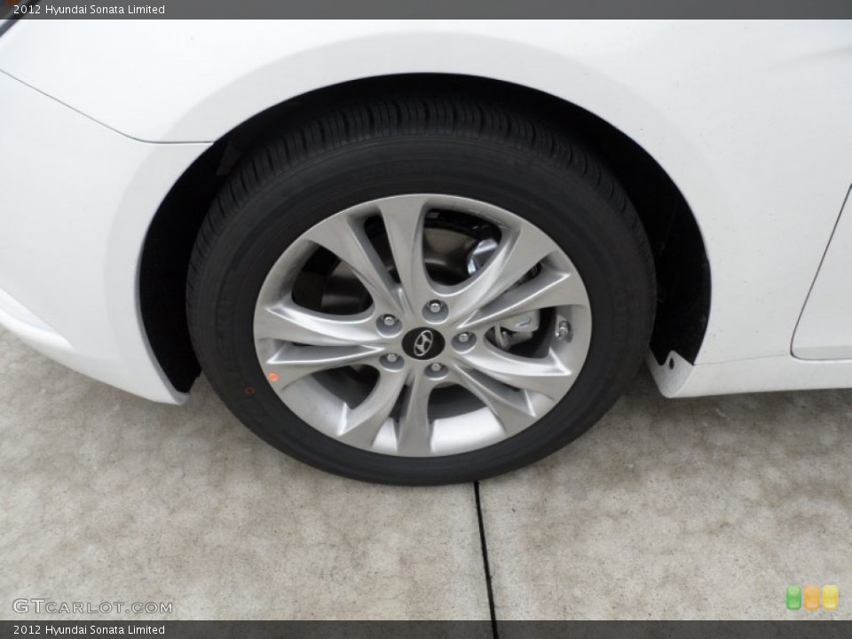 2012 Hyundai Sonata Limited Wheel and Tire Photo #61103555