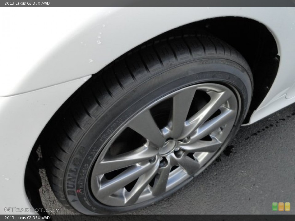 2013 Lexus GS 350 AWD Wheel and Tire Photo #61108060