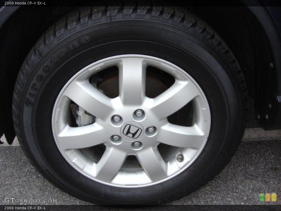 2009 Honda CR-V EX-L Wheel and Tire Photo #61120073
