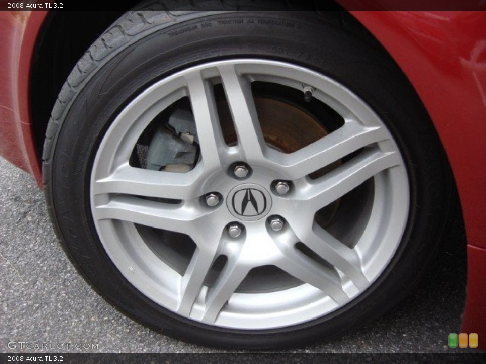 2008 Acura TL 3.2 Wheel and Tire Photo #61120936