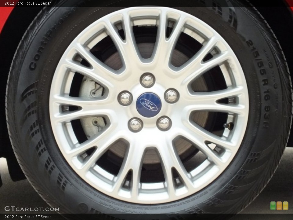 2012 Ford Focus SE Sedan Wheel and Tire Photo #61121548