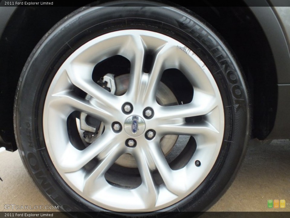 2011 Ford Explorer Limited Wheel and Tire Photo #61123541