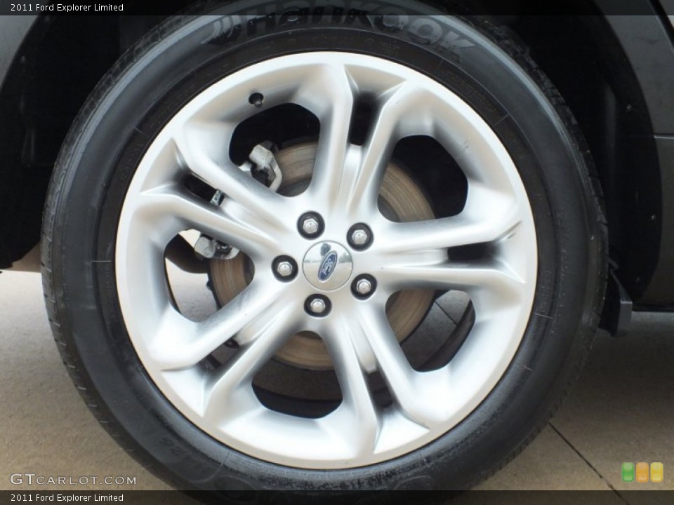 2011 Ford Explorer Limited Wheel and Tire Photo #61123559