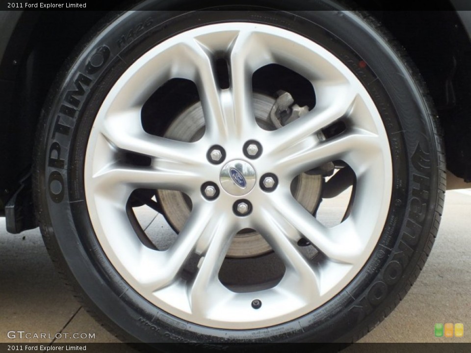 2011 Ford Explorer Limited Wheel and Tire Photo #61123568