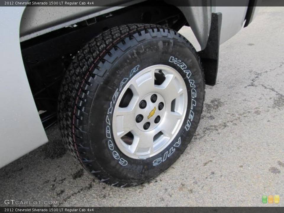 2012 Chevrolet Silverado 1500 LT Regular Cab 4x4 Wheel and Tire Photo #61124057