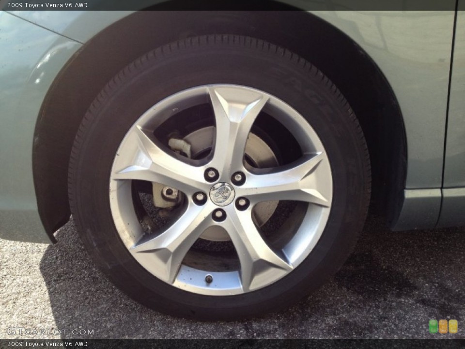 2009 Toyota Venza V6 AWD Wheel and Tire Photo #61126824