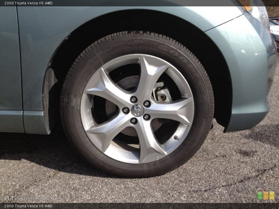 2009 Toyota Venza V6 AWD Wheel and Tire Photo #61126853