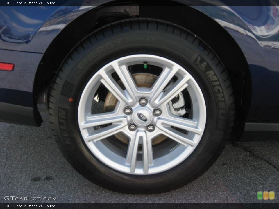 2012 Ford Mustang V6 Coupe Wheel and Tire Photo #61128122