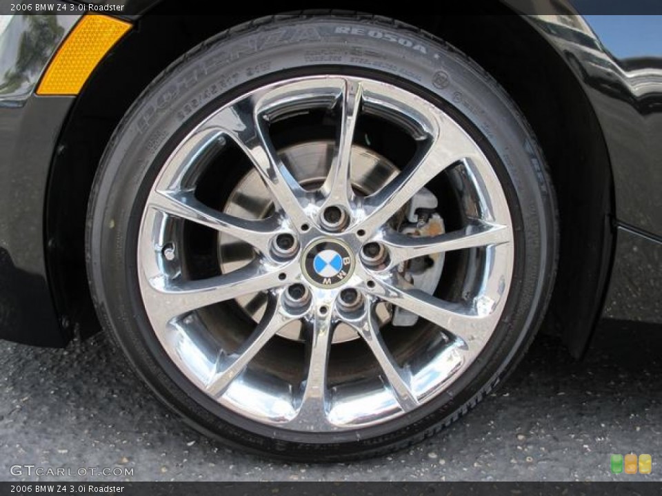 2006 BMW Z4 3.0i Roadster Wheel and Tire Photo #61128491