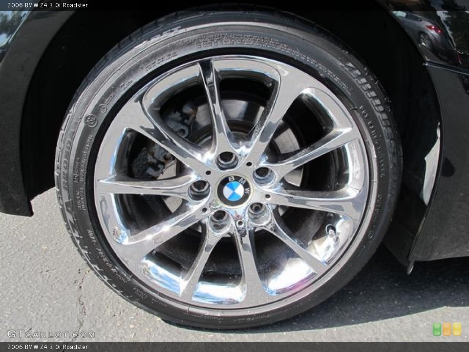 2006 BMW Z4 3.0i Roadster Wheel and Tire Photo #61128506