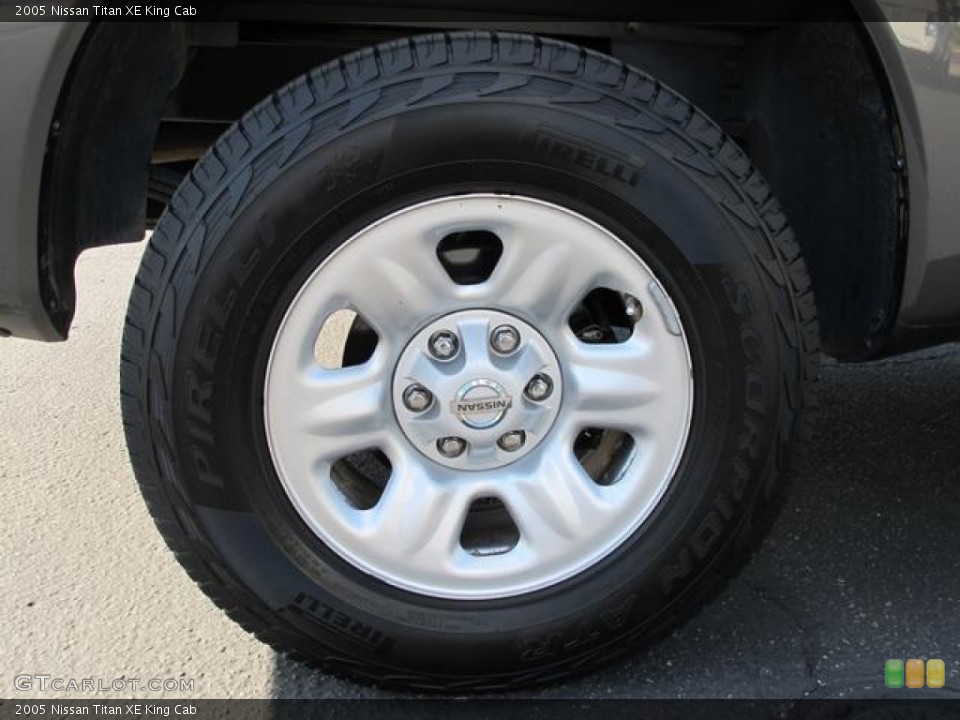 2005 Nissan Titan XE King Cab Wheel and Tire Photo #61128689