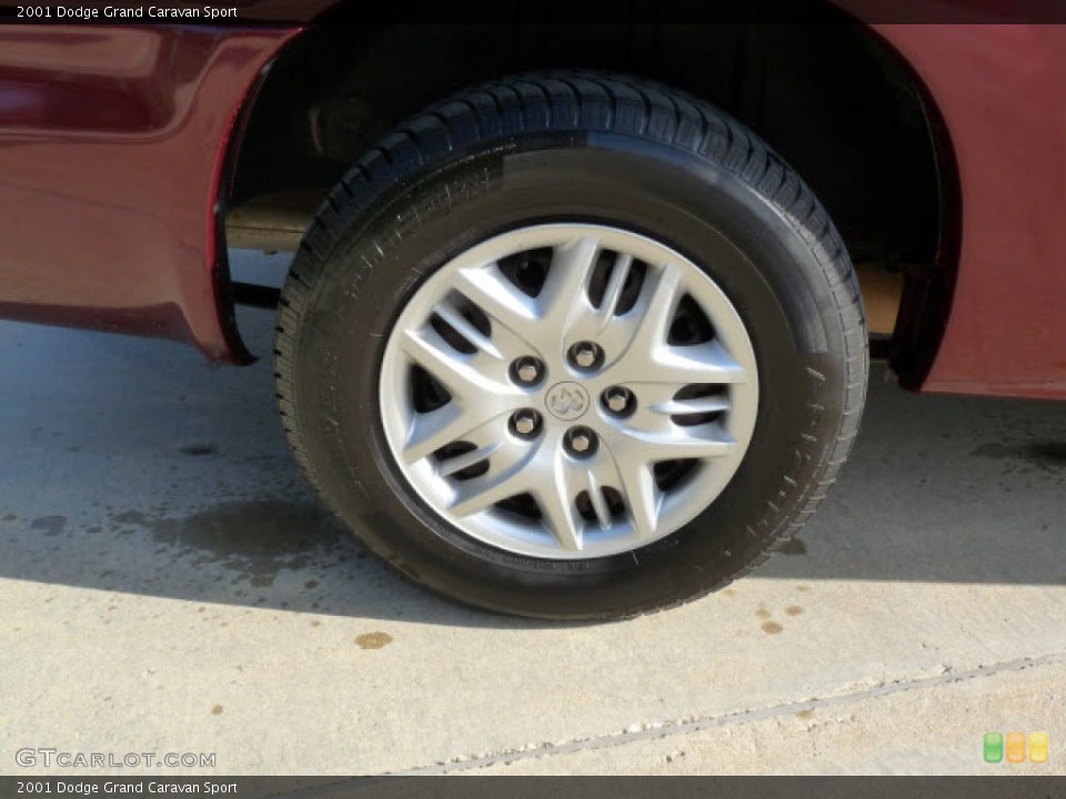 2001 Dodge Grand Caravan Sport Wheel and Tire Photo #61133744