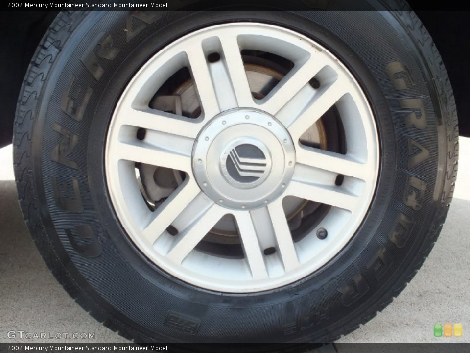 2002 Mercury Mountaineer Wheels and Tires