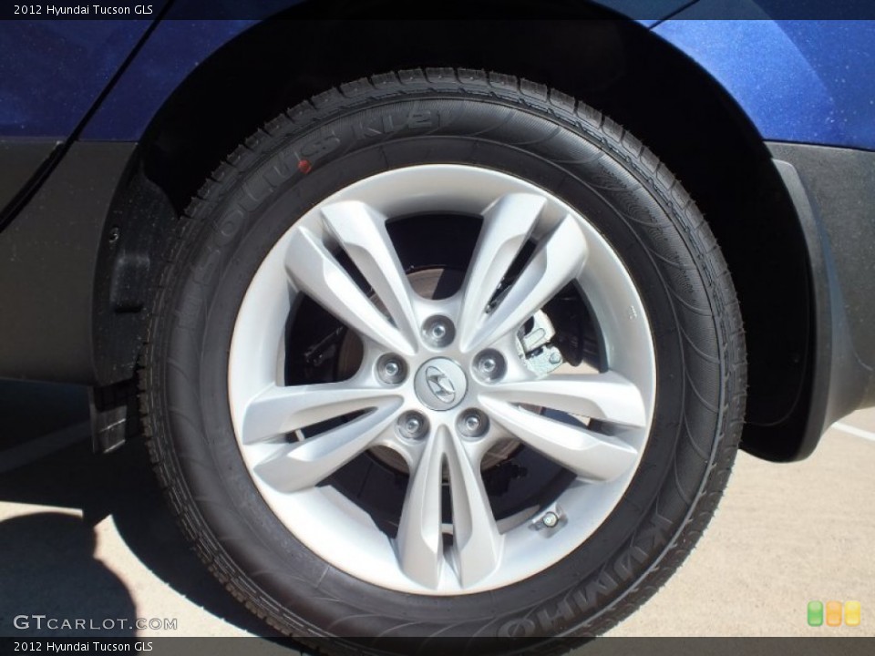 2012 Hyundai Tucson GLS Wheel and Tire Photo #61136310