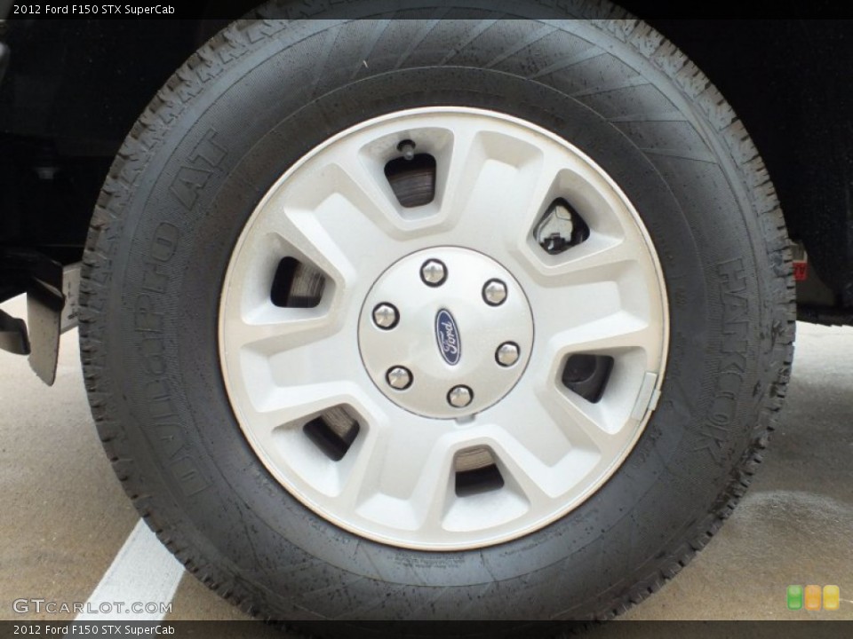 2012 Ford F150 STX SuperCab Wheel and Tire Photo #61138547
