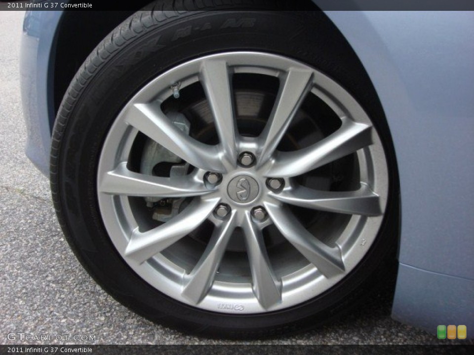 2011 Infiniti G 37 Convertible Wheel and Tire Photo #61142711