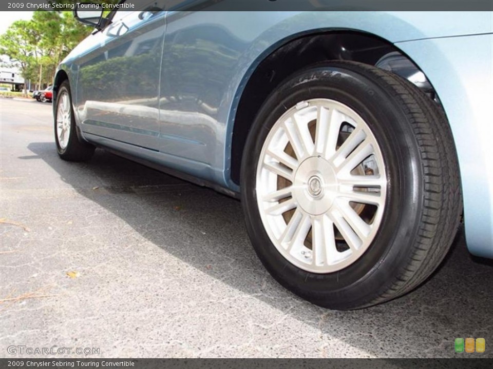 2009 Chrysler Sebring Touring Convertible Wheel and Tire Photo #61143665