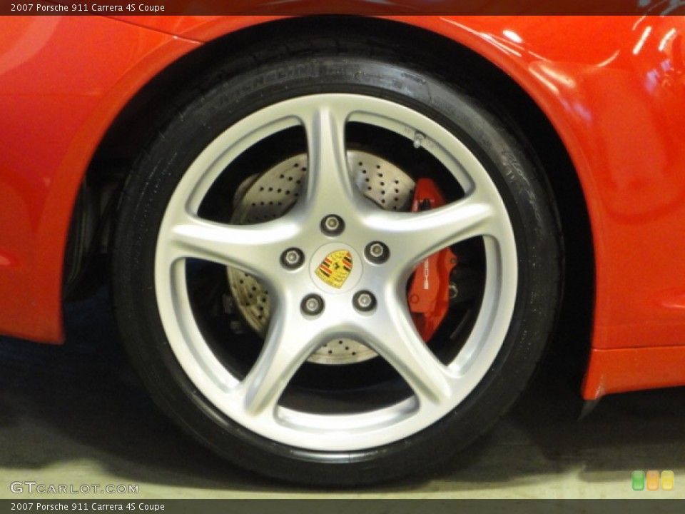 2007 Porsche 911 Carrera 4S Coupe Wheel and Tire Photo #61145264