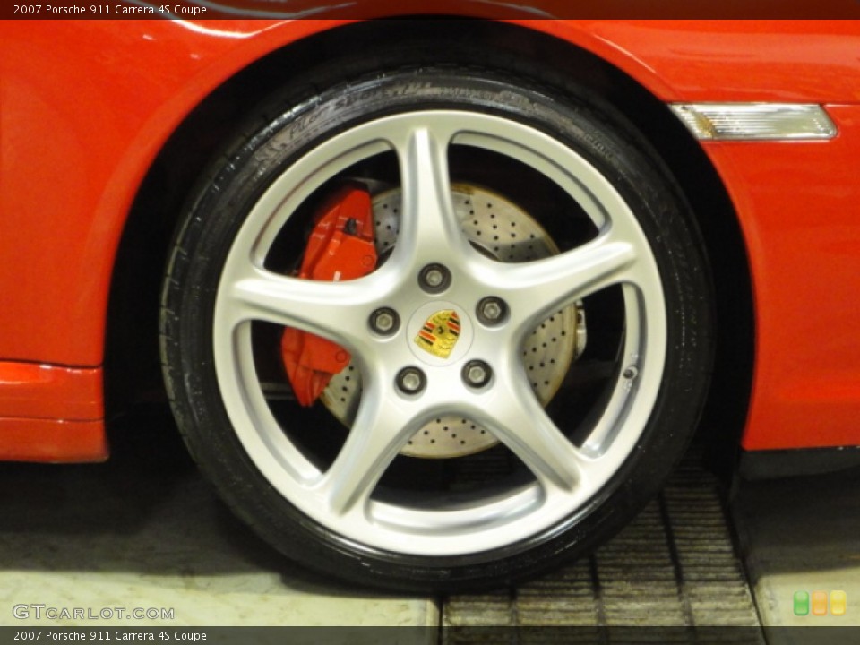 2007 Porsche 911 Carrera 4S Coupe Wheel and Tire Photo #61145273