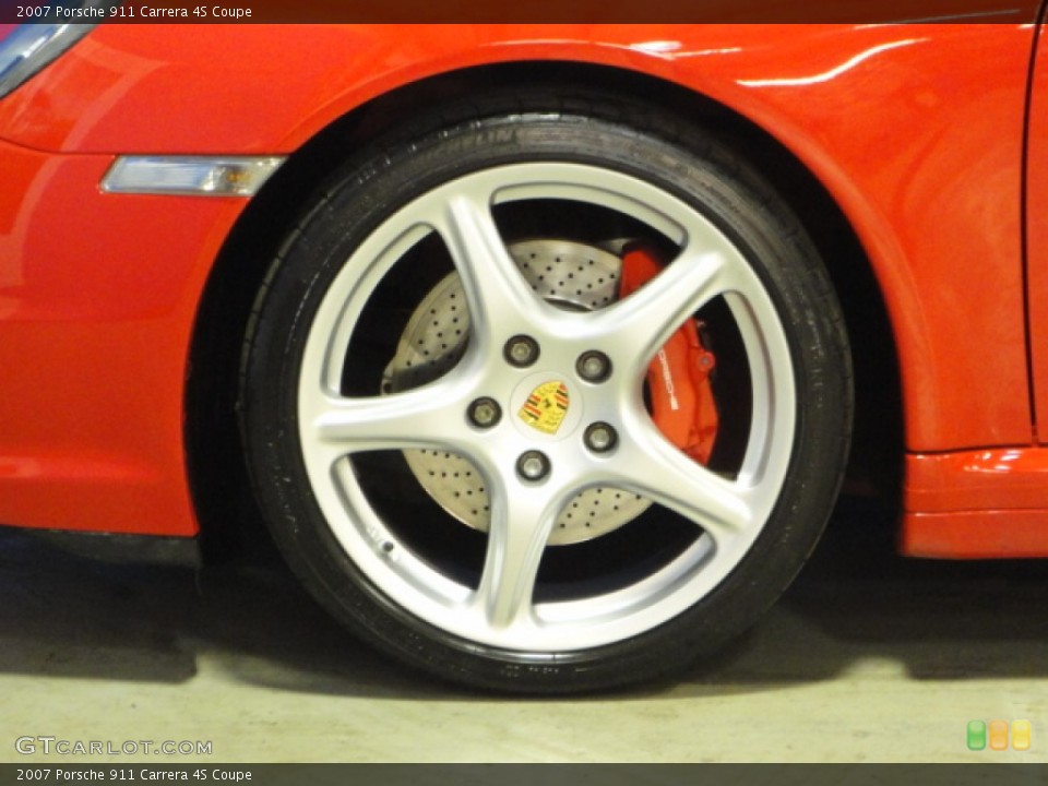 2007 Porsche 911 Carrera 4S Coupe Wheel and Tire Photo #61145288