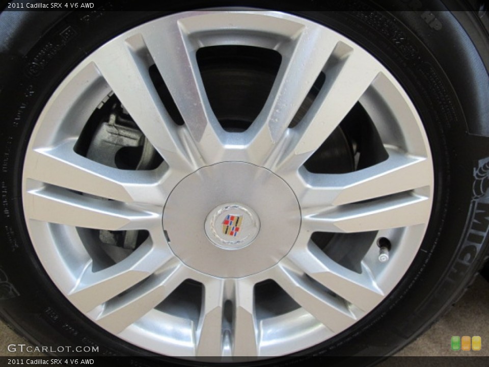 2011 Cadillac SRX 4 V6 AWD Wheel and Tire Photo #61146960