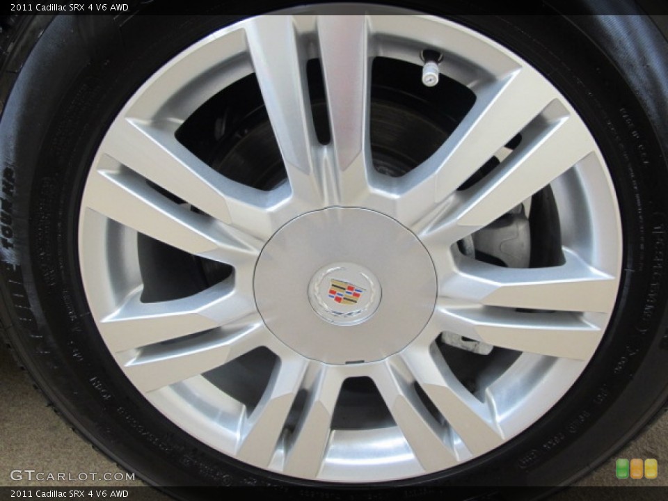 2011 Cadillac SRX 4 V6 AWD Wheel and Tire Photo #61146965