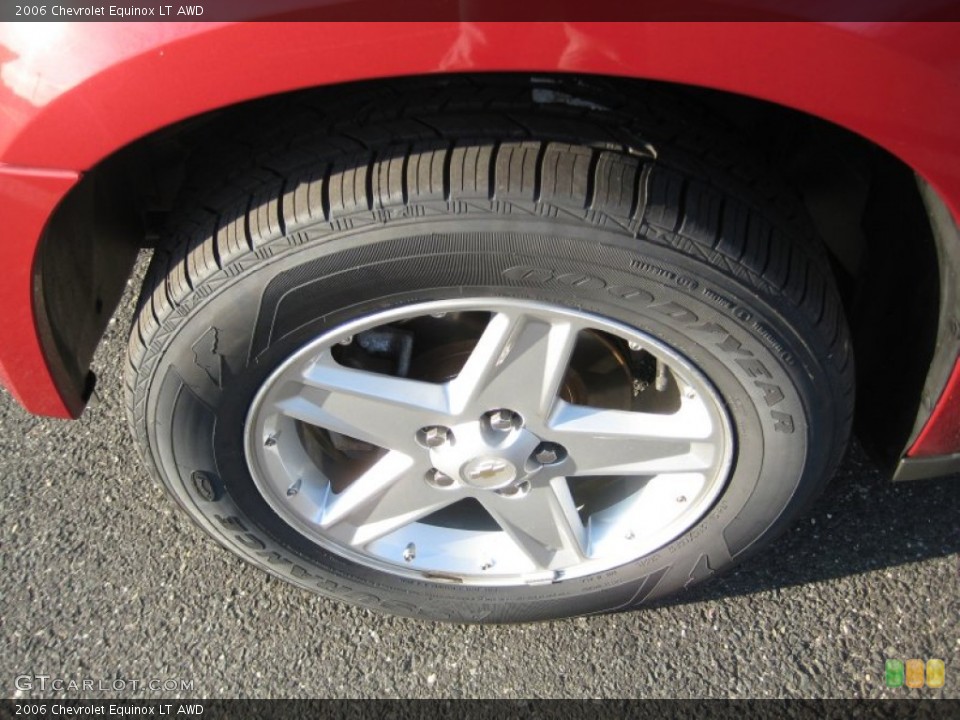 2006 Chevrolet Equinox LT AWD Wheel and Tire Photo #61147040