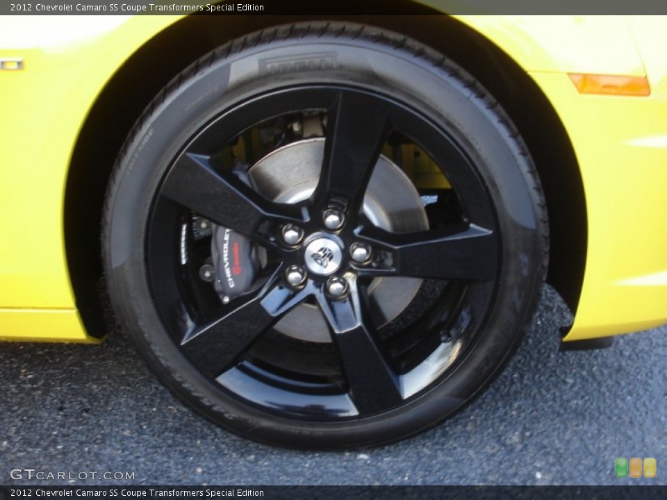 2012 Chevrolet Camaro SS Coupe Transformers Special Edition Wheel and Tire Photo #61150395
