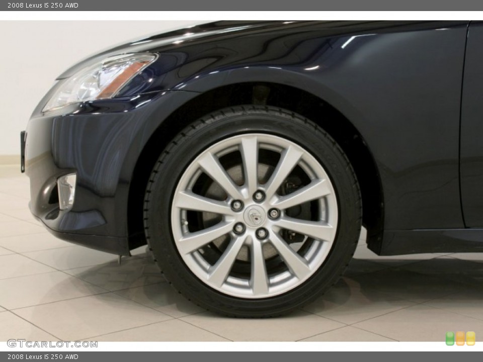 2008 Lexus IS 250 AWD Wheel and Tire Photo #61150571