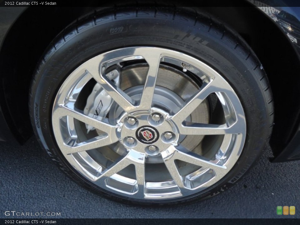 2012 Cadillac CTS -V Sedan Wheel and Tire Photo #61151246