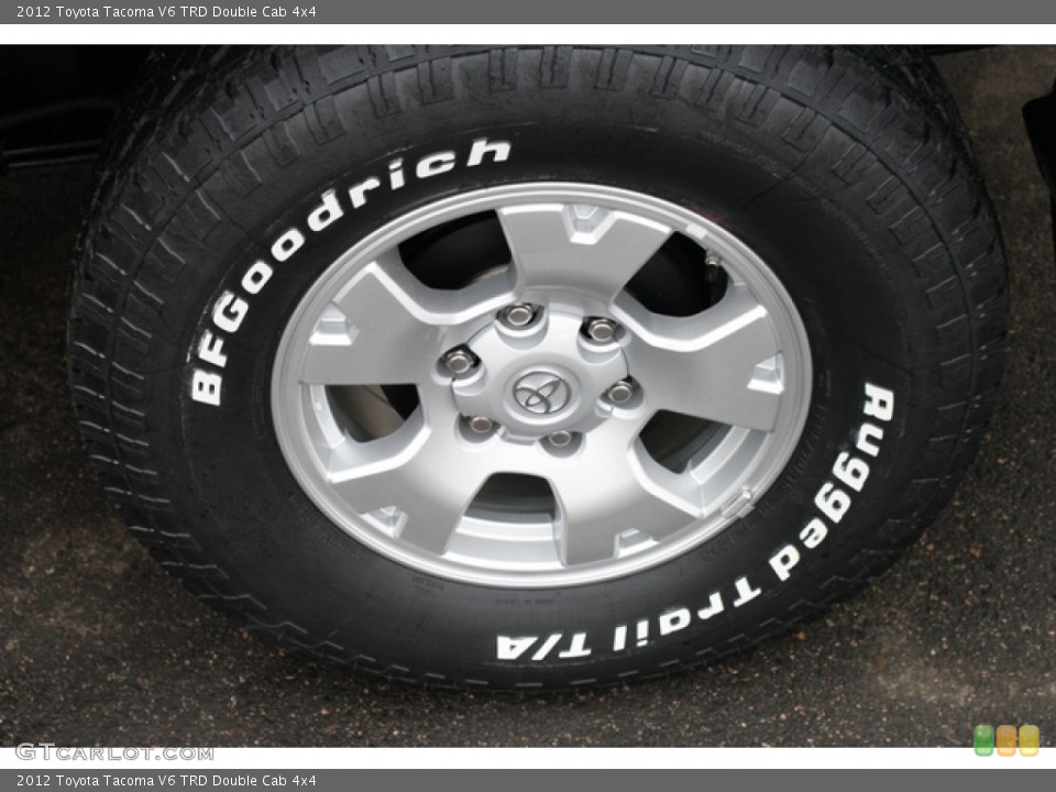 2012 Toyota Tacoma V6 TRD Double Cab 4x4 Wheel and Tire Photo #61155437