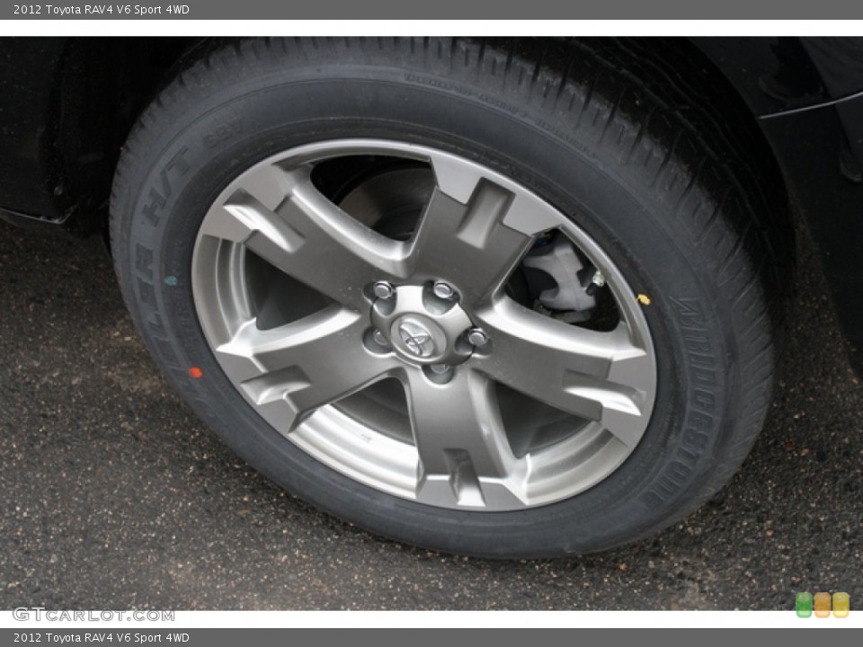 2012 Toyota RAV4 V6 Sport 4WD Wheel and Tire Photo #61155575