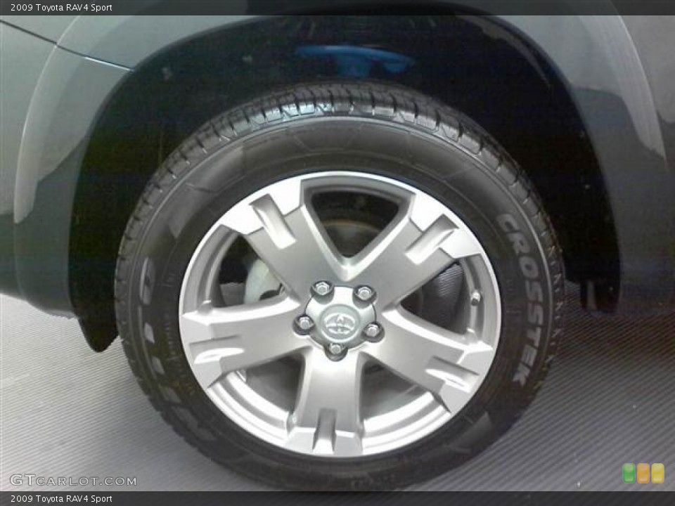 2009 Toyota RAV4 Sport Wheel and Tire Photo #61157105