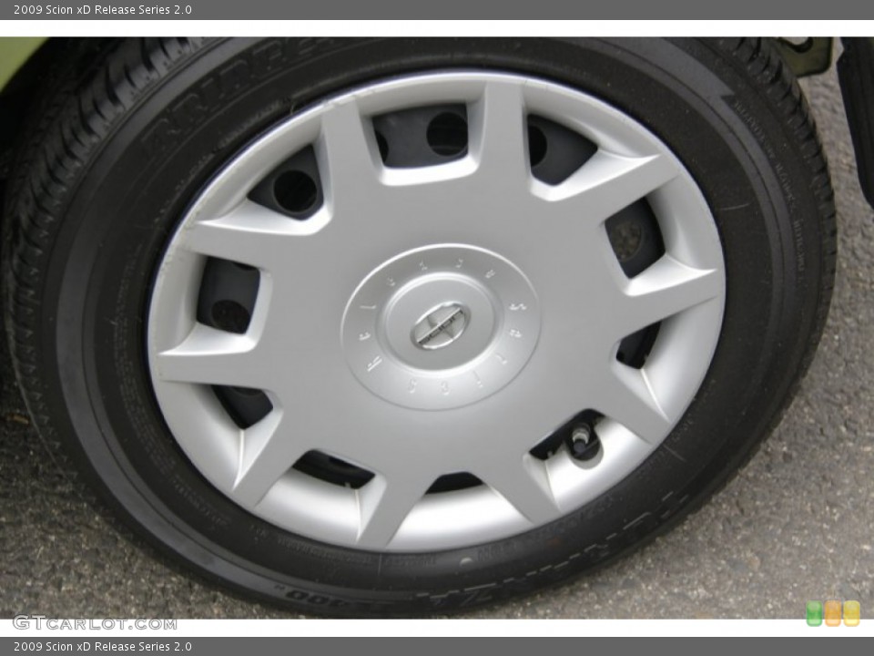 2009 Scion xD Release Series 2.0 Wheel and Tire Photo #61162088