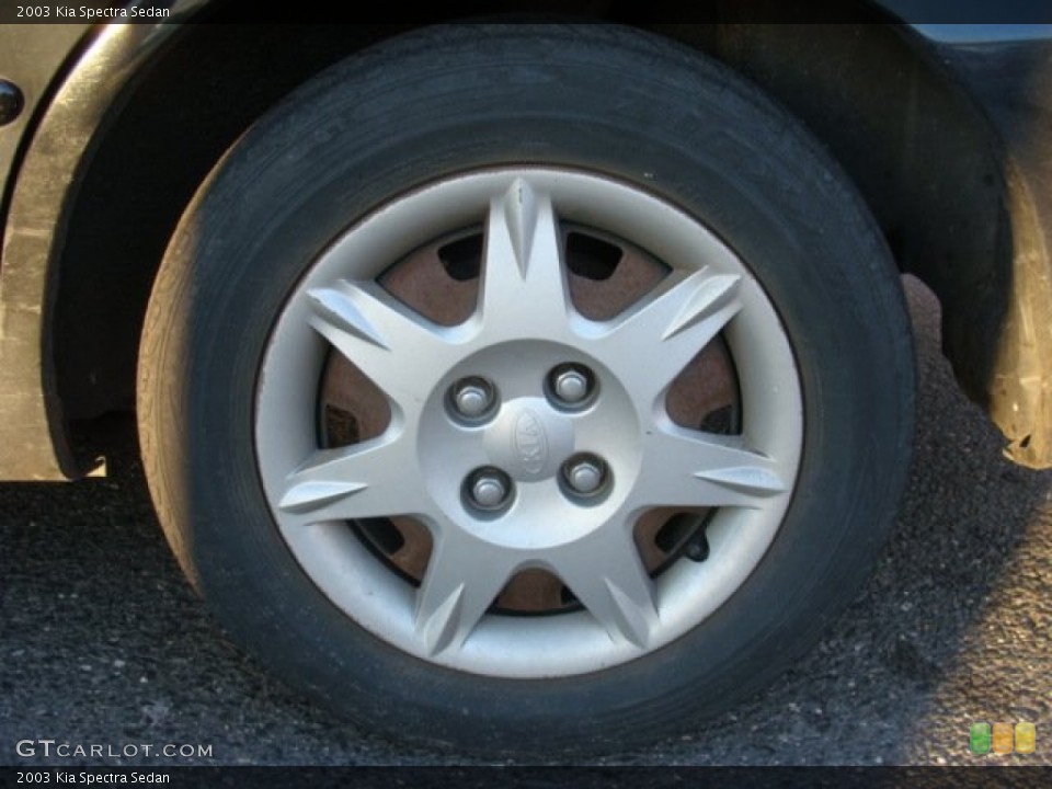 2003 Kia Spectra Wheels and Tires