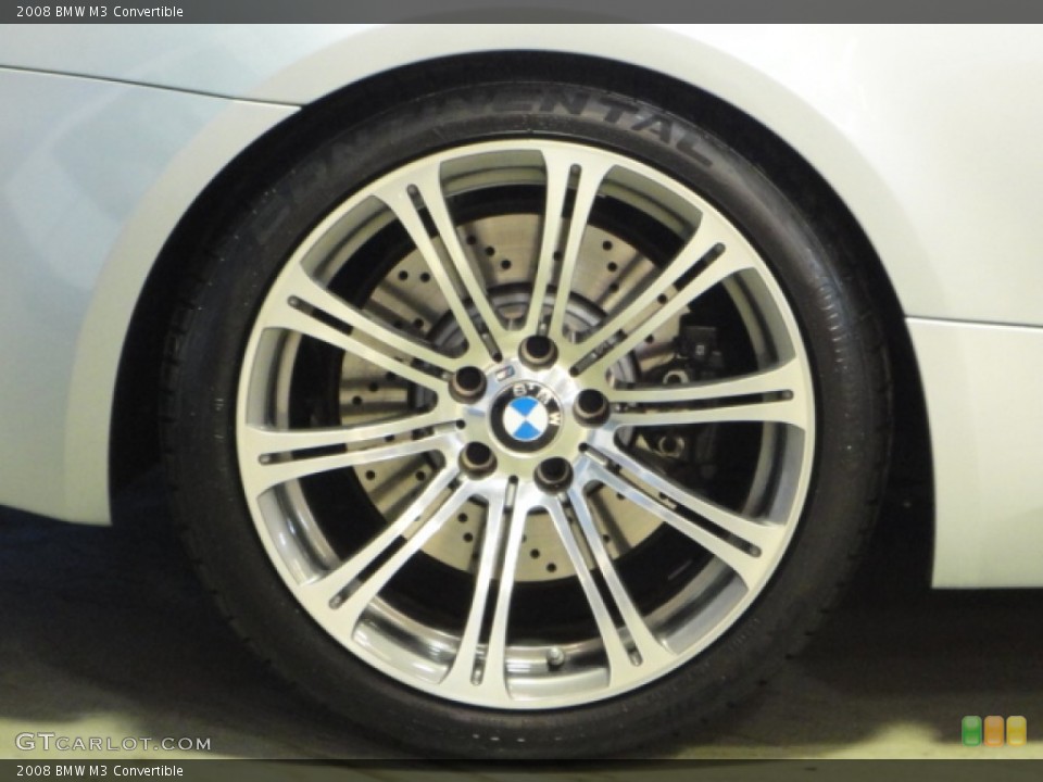 2008 BMW M3 Convertible Wheel and Tire Photo #61173820