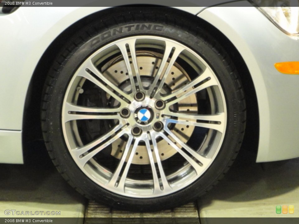 2008 BMW M3 Convertible Wheel and Tire Photo #61173829