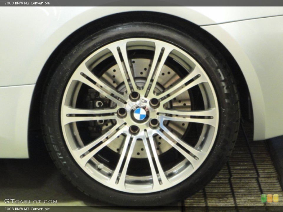 2008 BMW M3 Convertible Wheel and Tire Photo #61173858