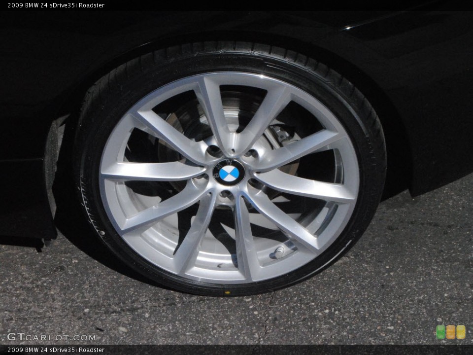 2009 BMW Z4 sDrive35i Roadster Wheel and Tire Photo #61174960