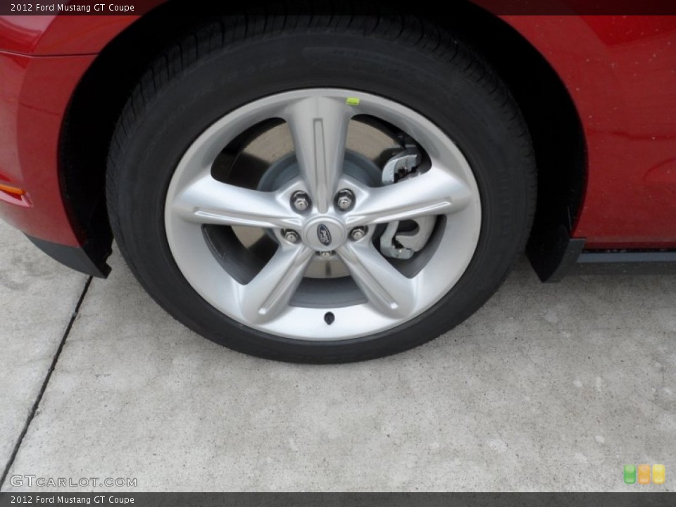 2012 Ford Mustang GT Coupe Wheel and Tire Photo #61184383