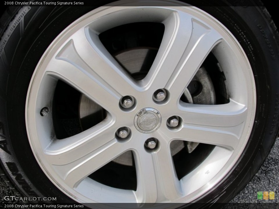 2008 Chrysler Pacifica Touring Signature Series Wheel and Tire Photo #61187815