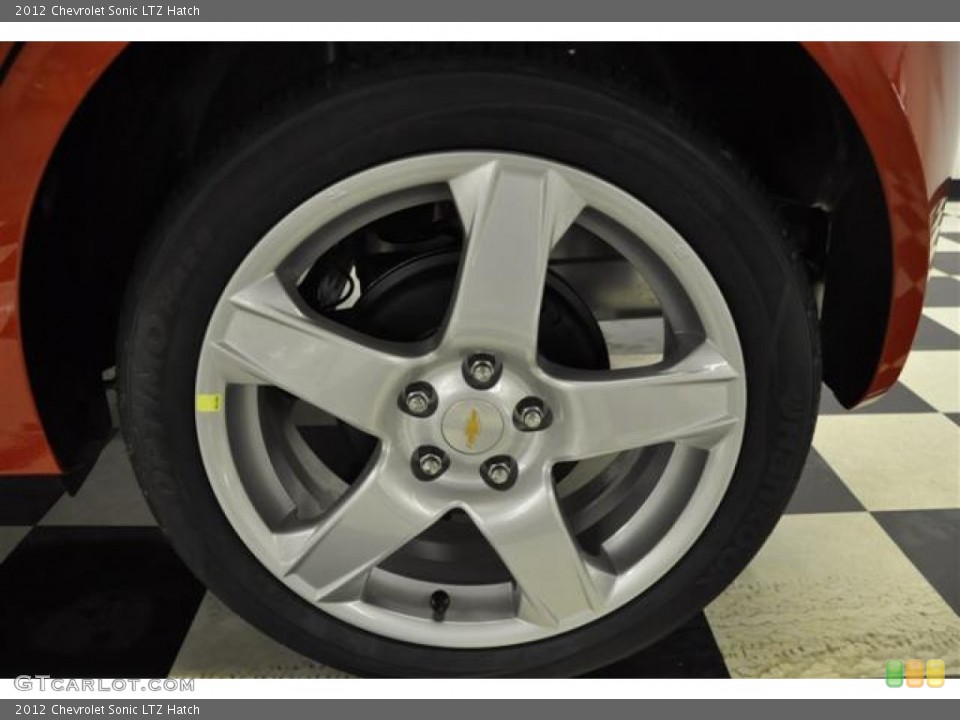 2012 Chevrolet Sonic LTZ Hatch Wheel and Tire Photo #61210316