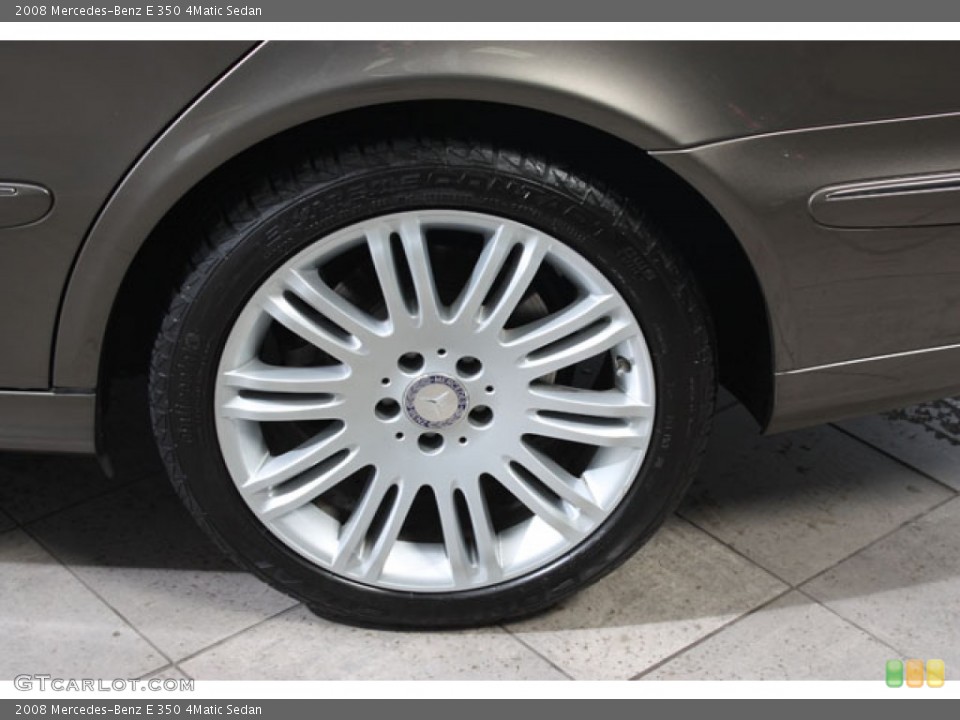 2008 Mercedes-Benz E 350 4Matic Sedan Wheel and Tire Photo #61213128